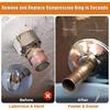 Compression Sleeve Puller Tool Sleeve Remover for 1 2 Inch Compression Fittings Only