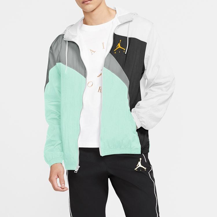 Air Jordan Jumpman Wave Woven Jacket Multicolor Splicing Men's CK6867-100