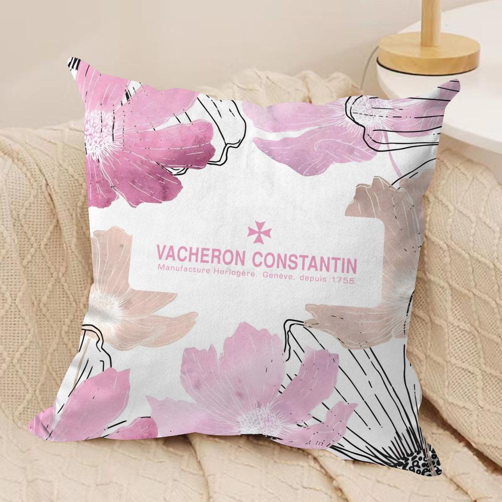 V-Vacherons C-Constantin Cushion Cover Soft Plush Fabric Double-Sided Printed Sofa Cushion Cover for All Seasons Home Decor Gift