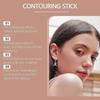 2-in-1 High-Gloss Contouring Stick mit Doppelkopfd-Design Langanhaltendes, einfach anzuwendendes Gesichts-Highlighting- und Konturwerkzeug für natürliche, dreidimensionale