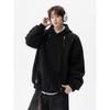 Autumn Winter New Arrival American Style Hoodie For Men Trendy Double Zipper Design Sense Loose Versatile Hooded Jacket