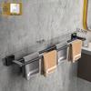 Drill-Free Space Aluminum Wall Storage Rack