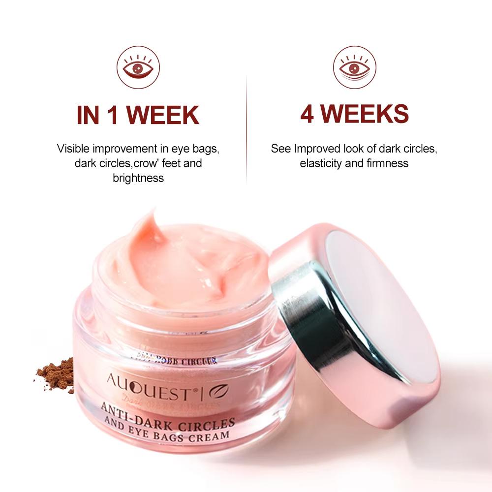 AUQUEST Caffeine Anti Dark Circles Eye Cream Anti Wrinkle Eye Bags Lifting Firming Eye Skin Care Anti Dark Circles Eye Cream