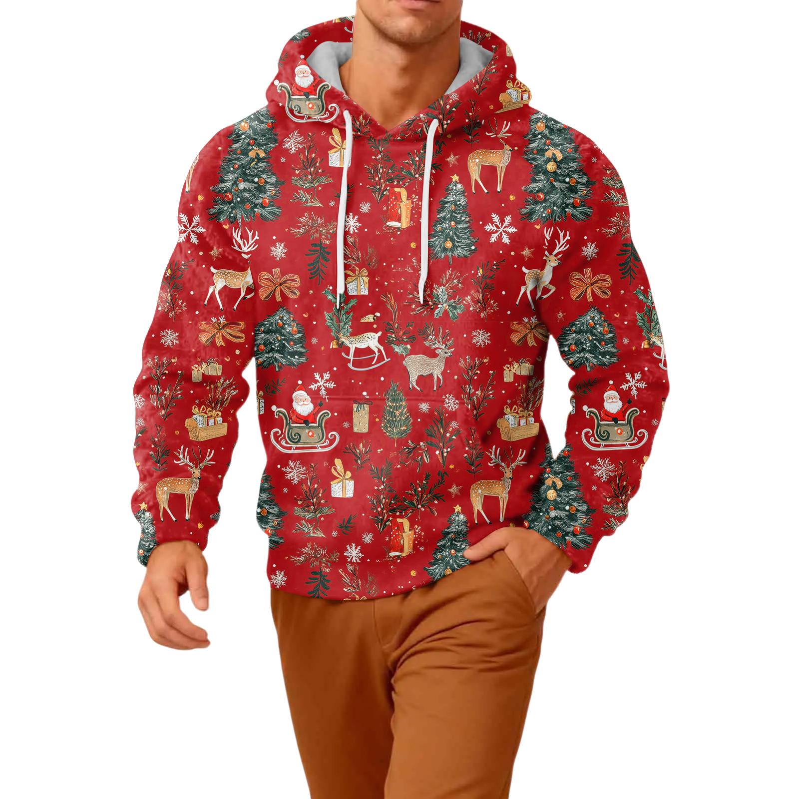 

Мужская повседневная фланелевая толстовка с капюшоном и длинными рукавами XXL