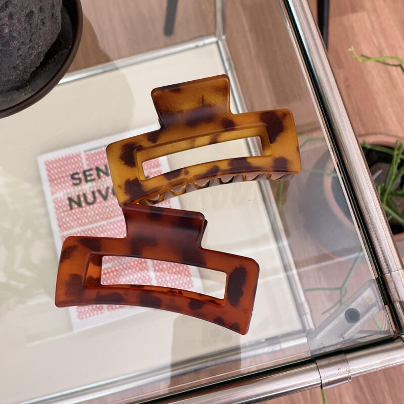 Matte Hopi Hairpin Clip Hairpin Square French Pin beige