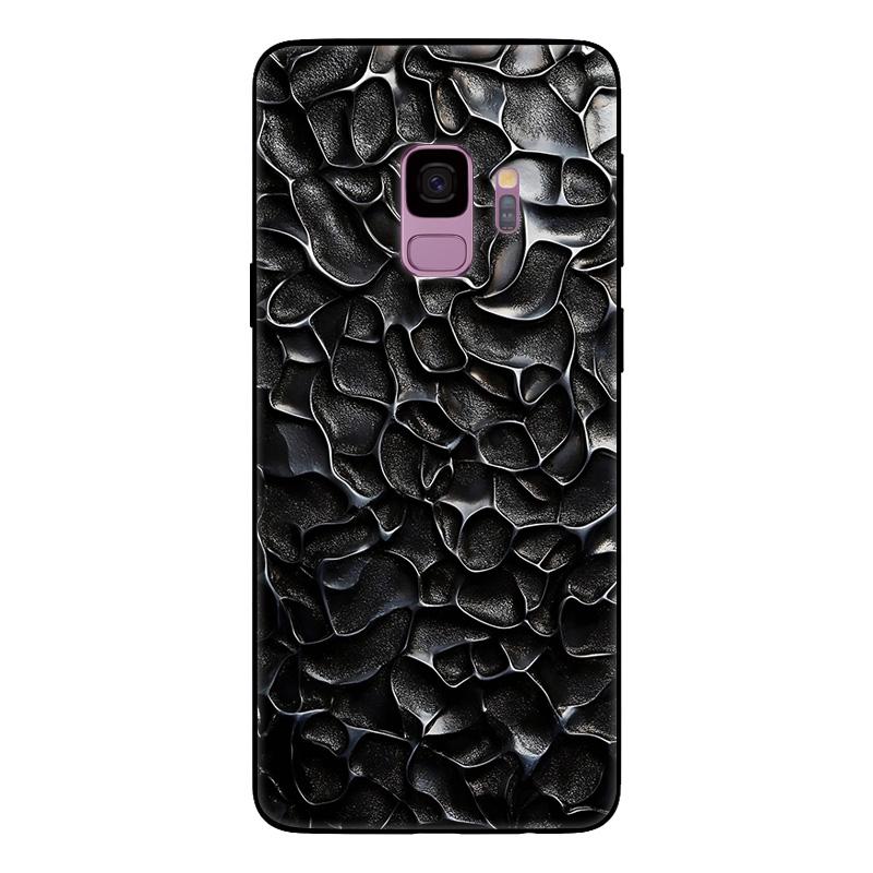 For Samsung Galaxy S9 Plus Case SM-G965F G965 S9Plus Marble Painted Soft Matte Silicone Back Cover For Samsung S9 S9+ Full Shell