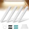Night Lights Wireless LED Motion Sensor Lamp USB Rechargeable Magnetic for Wardrobe Room Staircase Closet Kitchen Cabinet Lamp
