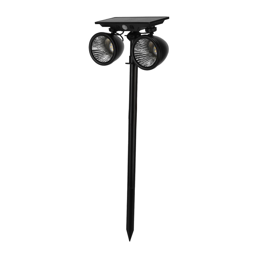 Solar Projection Light Human Body Induction TwoColor Solar Lawn Lamp for Garden Plants