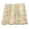 Simple Grass Mats for Rabbit Straw Hay Woven Pet Bed Cage Mats Sleeping Chewing Nesting and Toys