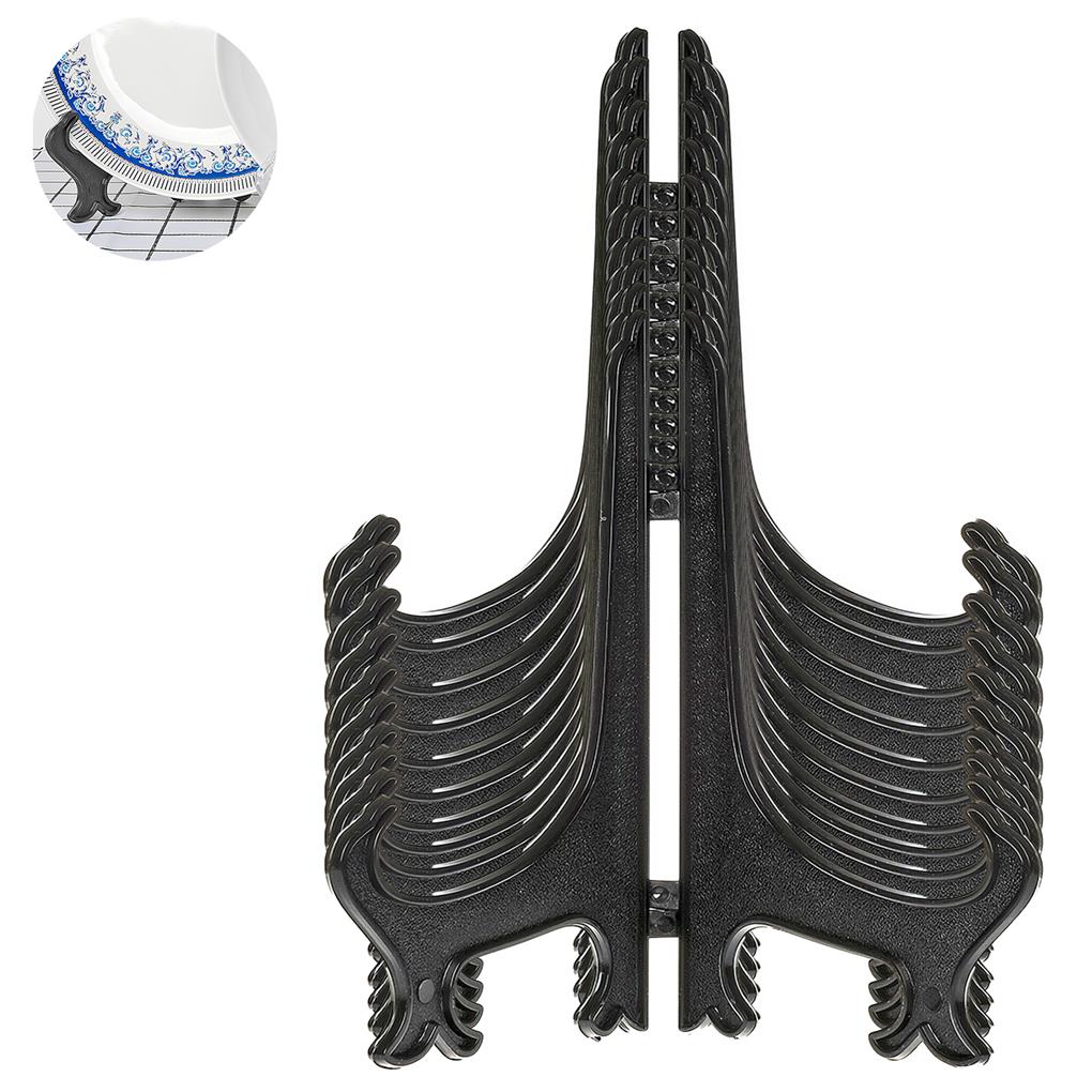 10X Plate Stands Card Holder Display Mount Kitchen Gadget Organizer Craftsmanship Container Mounting Stands Bracket