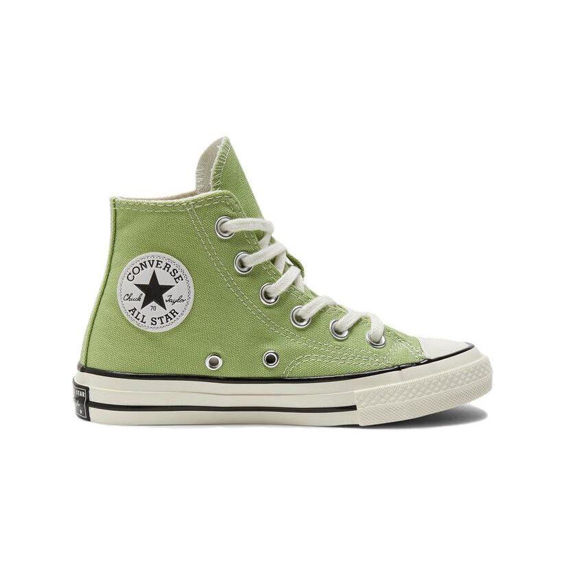 Converse 1970s Dopamine Abrasion Resistant Breathable High Top Kids Canvas Shoes Green A05215C