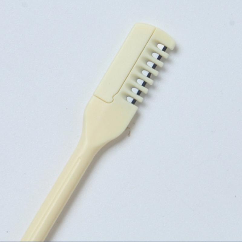 Nose Hair Trimmer for Men and Women  Portable Manual Rotating Skin-Safe Facial Hair Removal Tool