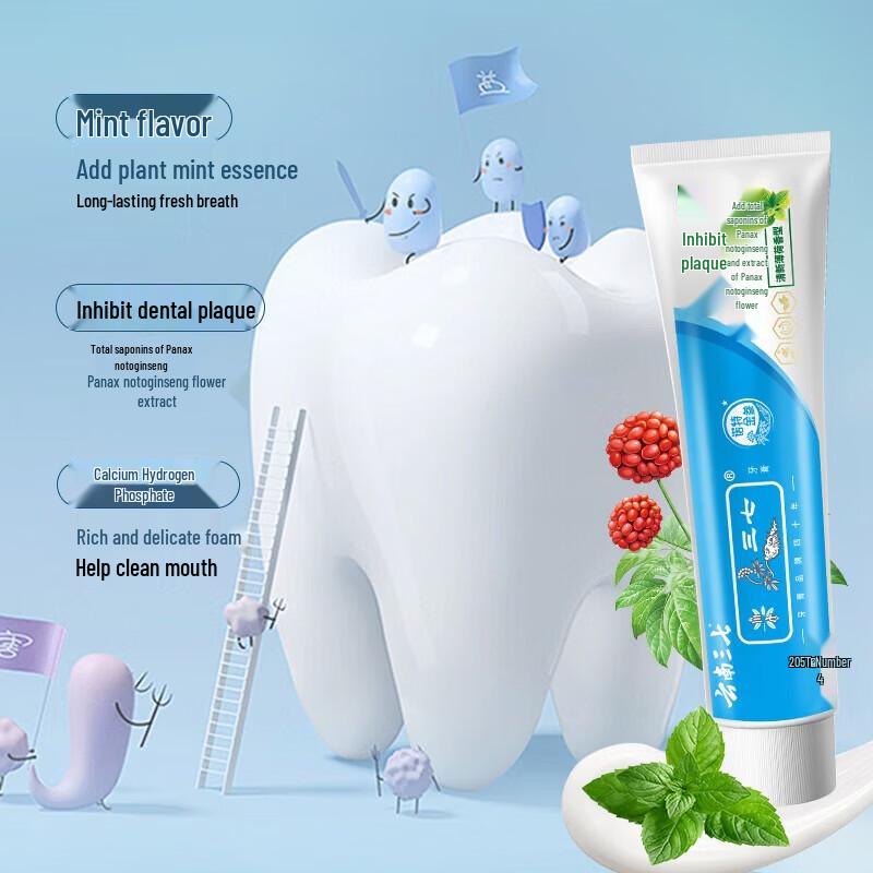 

Sanqi Premium Mint Toothpaste