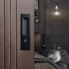 Serrure de porte coulissante en alliage de zinc, serrure à poignée cachée, nouvelle serrure de porte coulissante