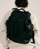 Dwse Two-Pocket Leather Backpack
