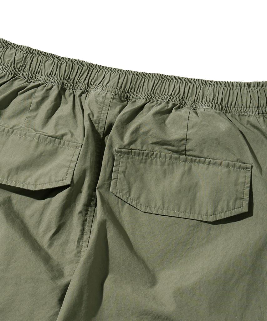 BROWNBREATH Tag Washed Cargo Pants - Khaki