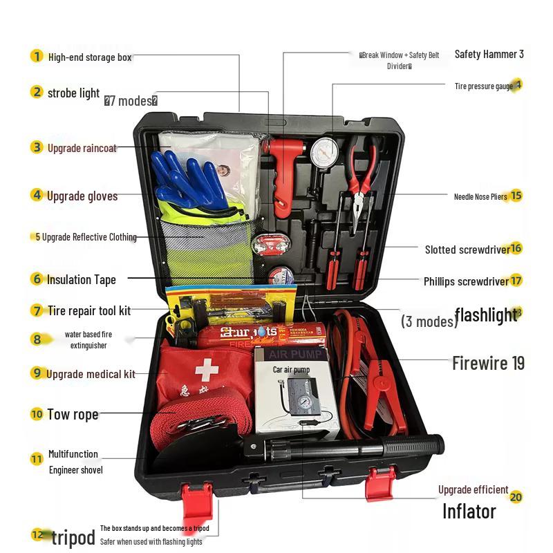 Car Emergency Safety Kit