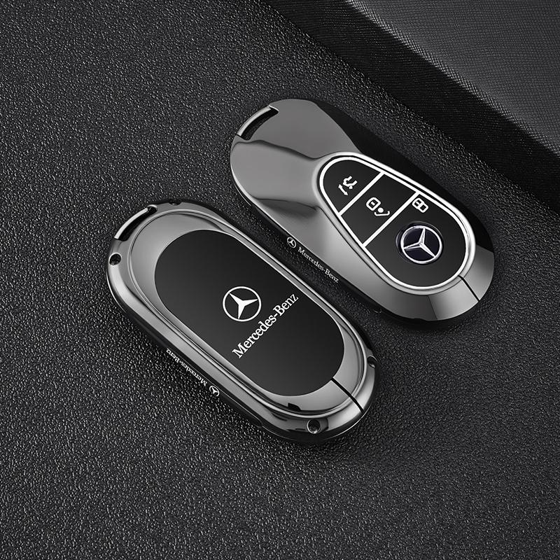 Auto Smart Schlüsselhülle Abdeckung Für Mercedes Benz C E S Klasse GLC CLE EQE W206 W214 W223 S350 S400 S450 E300 Schlüsselanhänger Fob
