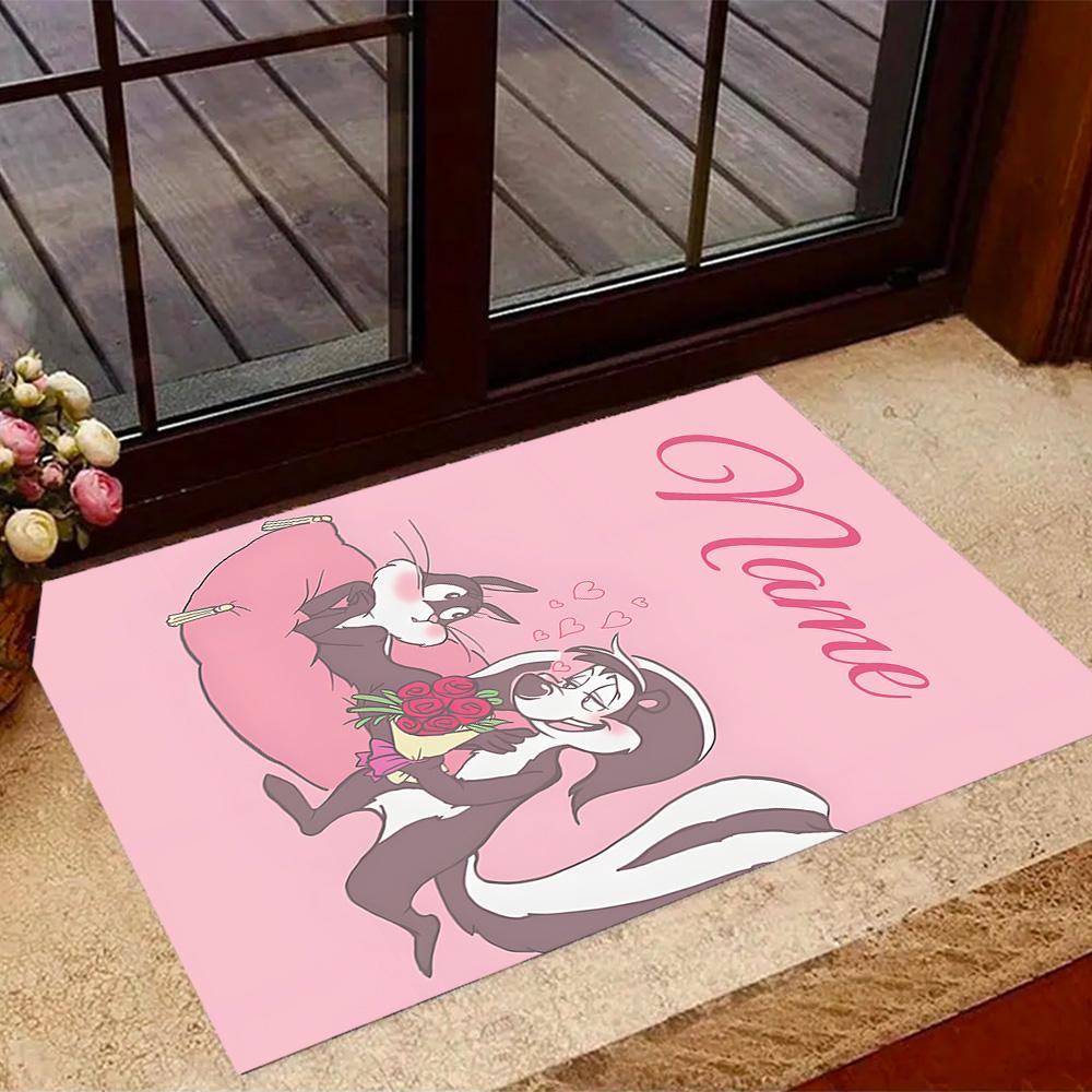 Looney Road Runner Adventure Customize Your Name Carpet Suitable for Decorate room Living Rooms Foyer Dormitory Anti-slip Rug Office home decor Spirit
