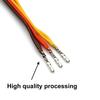 3/5 Pcs 7cm 1 To 2 Y Harness Leads Splitter Cable for JR/Futaba Style Servo Male To Female Extension Lead Wire for RC Models