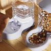 Automatic Cat Feeder & Water Dispenser Drink Bowl with Gravity Food Storage Container for Pets Cats Dogs Large Capacity