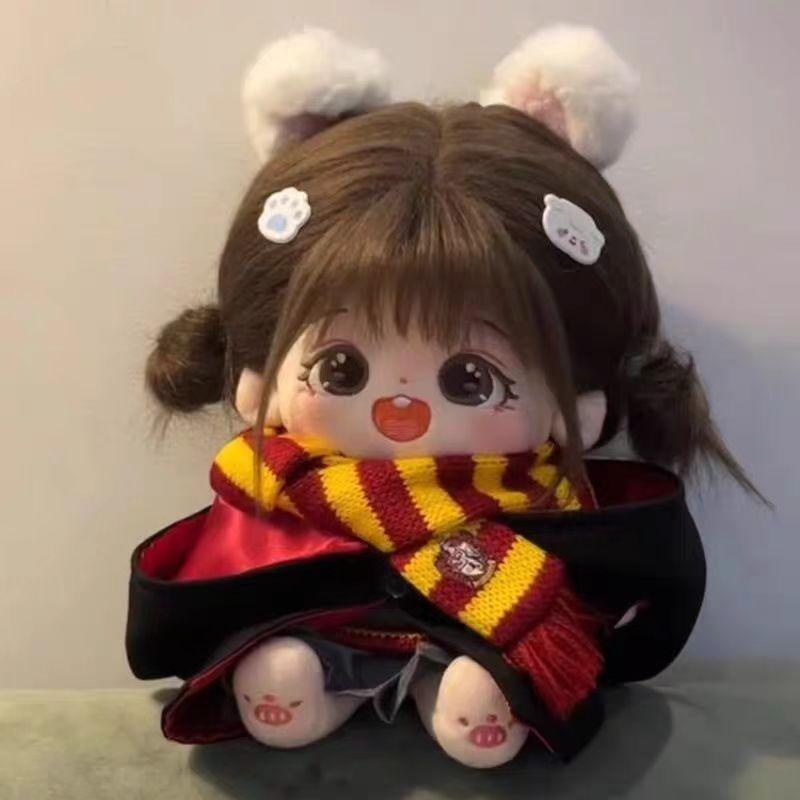 Boneca de algodão sorridente, brinquedos de pelúcia, 20 cm, vestido normal para bebê, boneco de pelúcia, personalização, coleção de brinquedos de natal, presente