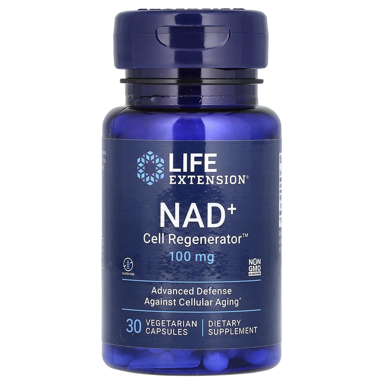 

Life Extension, NAD+ Cell Regenerator, 100 мг, 30 вегетаріанських капсул