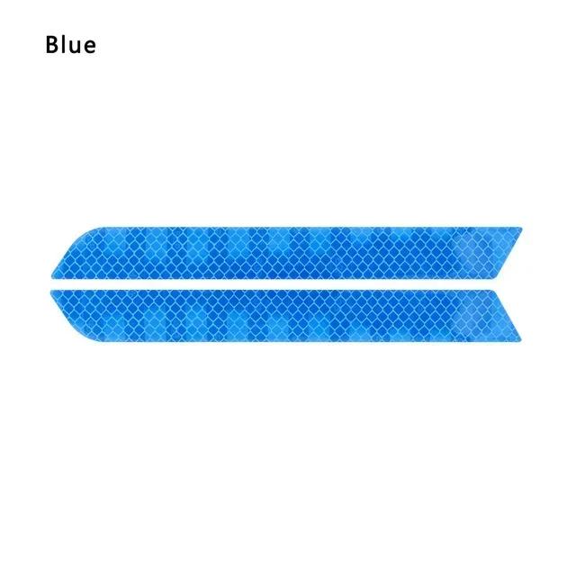 NEW Car Door Sticker Safety Opening Warning Reflector Tape Decal Car Accessories Exterior Interior Reflective Sticker Reflective
