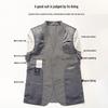 Romon Men's Slim Fit Business Casual Suit (Jacket + Pants)