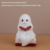 Ghost Reading Book Lamp Resin Decor For Halloween Parties And Gift Giving