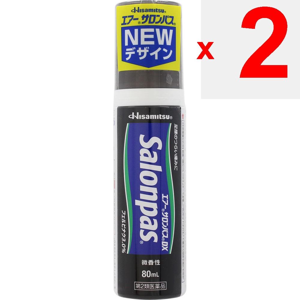 Hisamitsu Pharmaceutical Air Salonpas DX 80ml Spray Topical Agents Indications: Shoulder Pain Associated with Stiff Shoulders, Lower Back Pain, Joint
