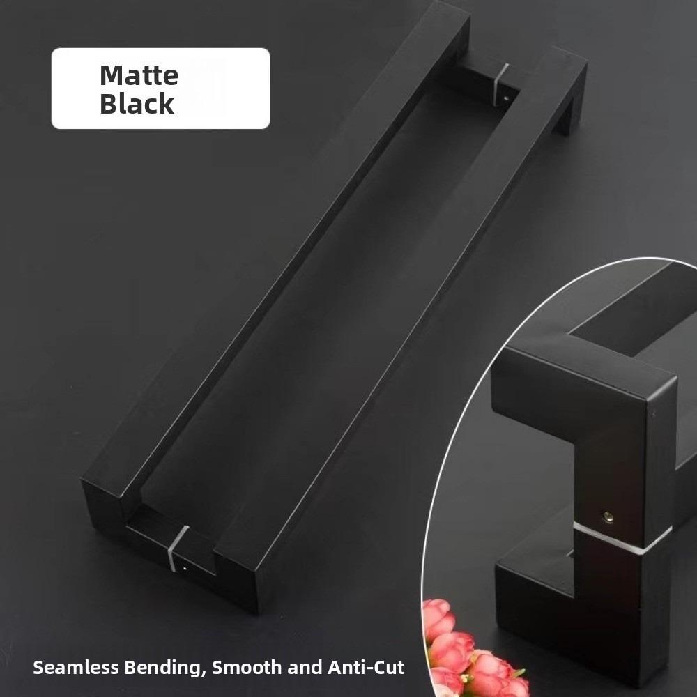 Rectangular Pipe Door Handle 60 Cm Length Glass Door Handle Wooden Door Metal Door