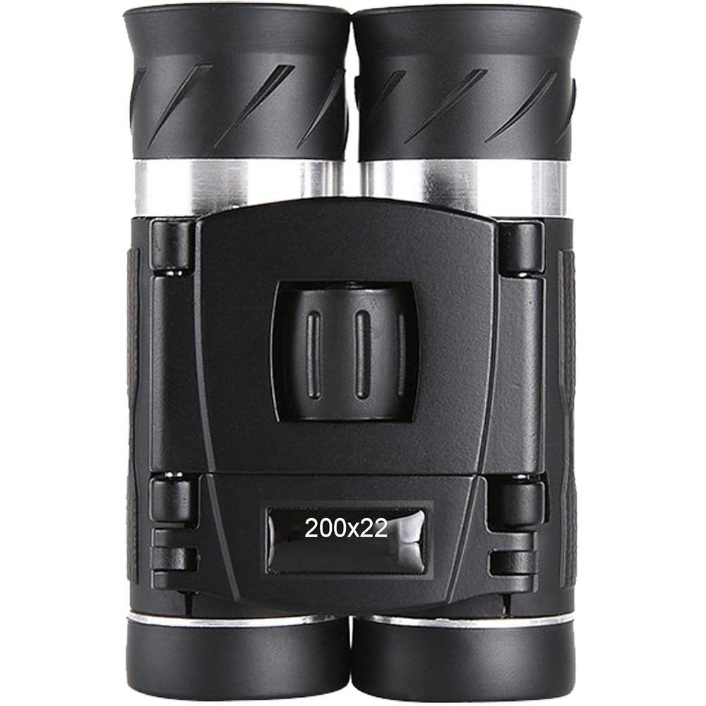 Folding Binoculars, Birdwatching Binoculars, Large Eyepiece Waterproof Binoculars, Professional HD Binoculars Ideal for Birdwatching, Hunting, and Obs