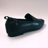 Mocassini da Donna in Morbida Vera Pelle Slip-On Piatte Pelle di Mucca Comode Scarpe da Lavoro per Ufficio Stile Business Scarpe Casual Nere