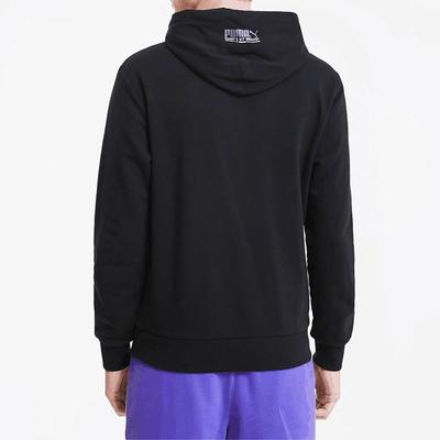Sweatshirts Men's Black Hooded Moderate Regular 599279-51