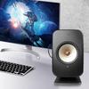 Lautsprecher-Stützbasis Desktop-Ständer für KEF Lsxii Lautsprecher Schreibtischunterlage Stabil Schreibtisch Studio Lautsprecherhalter Lautsprecher-Tischbasisständer
