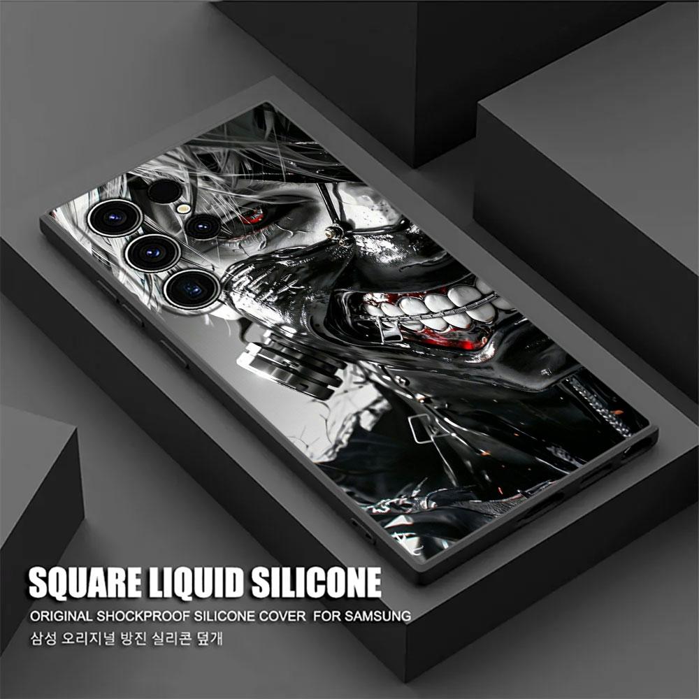 Tokyos Ghouls Anime Ken Kaneki S25 Ultra Case For Samsung Galaxy S25 S24 S23 S20 S21 FE S22 Ultra S10 Plus Case Soft Phone Cover