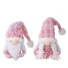 Christmas Decor Plush Santa With Glitter Finish For Holiday Celebration