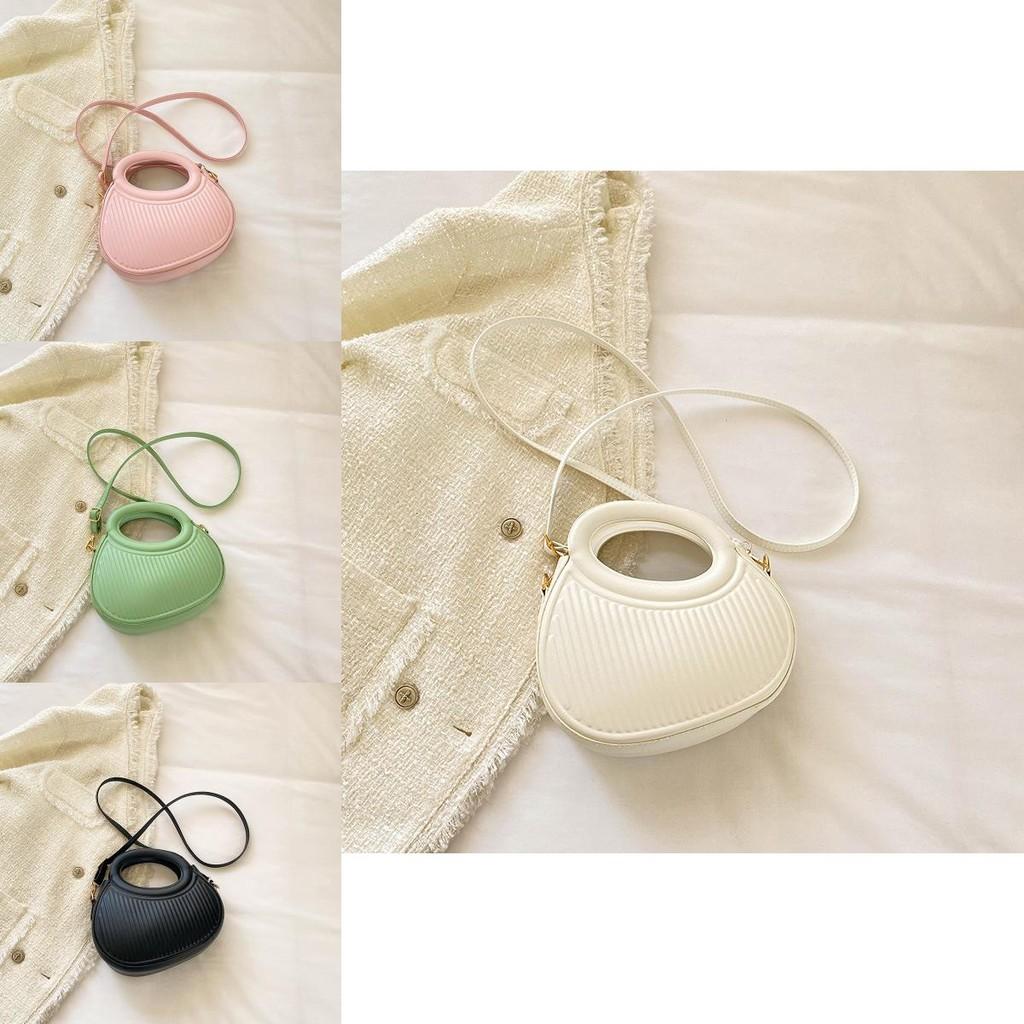 Fashionable Small Crossbody Bag With Soft Pu Material And Stylish Stitching Design