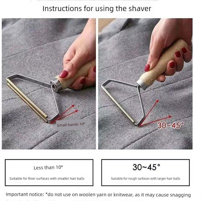 Clothes Lint Remover, Fabric Shaver, Fuzz Remover, Clothing Depiller, Wool Trimmer for Home Use