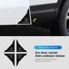 LXT3   2/4Pcs Drip Glue Anti-collision Stickers Car Door Anti-scratch Protector Decals Accessories For Mercedes-Benz GLC X253 X254 W205