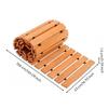 Foldable Wooden Garden Pathway Sturdy Roll-out Outdoor Path Roll-up