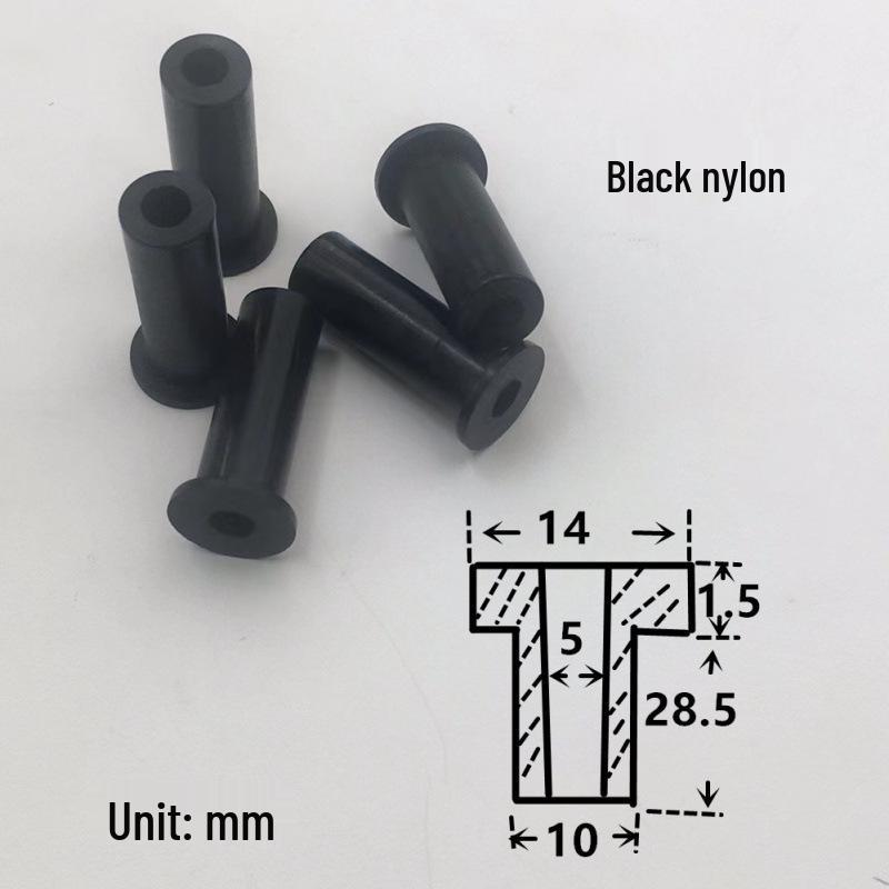 Nylon Wear-Resistant Insulating Step Washer Bolt Liner - Male-Female Screw Bushing