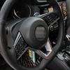 Carbon Fiber 2X Inner Steering Wheel Decor Cover Trim For Nissan Sentra 2020-22
