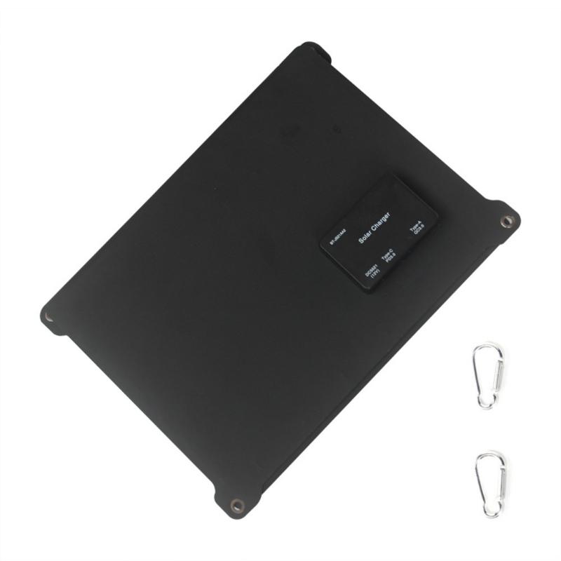 

Lightweight 21W ETFE Foldable Solar Panel Charging Portable Power USB Type C Output for Camping Hiking Outdoor 1