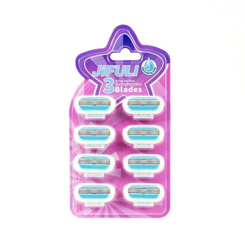 Universal Triple-Blade Women's Razor for Armpit, Leg, and Underarm Shaving