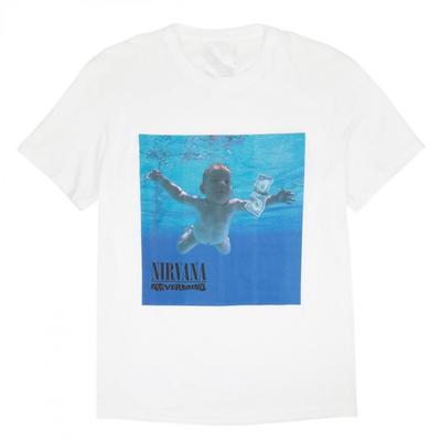 Tricou cu Coperta Albumului Nirvana Nevermind 1992, Tricou Unisex Vintage NIRVANA - NEVERMIND