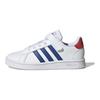 Adidas Grand Court Little Kid White Royal Blue Kids Sneakers Cloud-White Vivid-Red GX5745