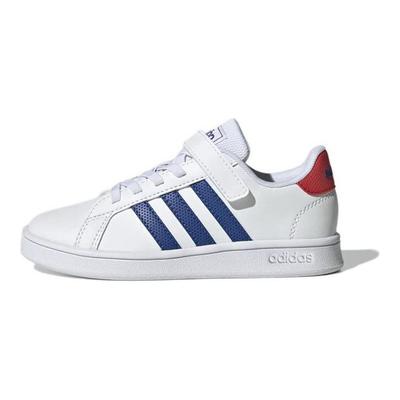 Grand Court Niño Pequeño Blanco Azul Real Zapatillas Infantiles Blanco Nube Rojo Vivo GX5745