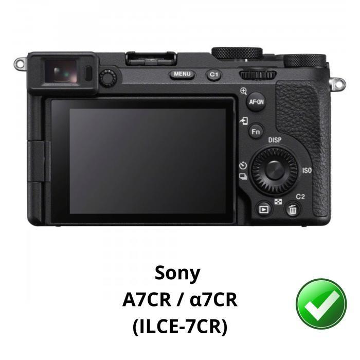 Protection écran pour Sony A7CR [Pack 3] Film Plastique Protecteur Résistant Ultra Mince Phonillico